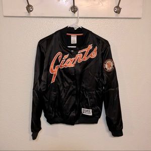 VS Pink MLB San Francisco Giants bomber jacket